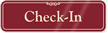 Check-In ShowCase™ Wall Sign