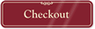 Checkout Sign