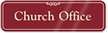 Church Office Sign