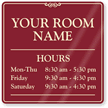 Customizable Room Name Sign