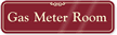Gas Meter Room Sign