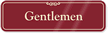 Gentlemen Sign