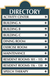 Directory Sign, 10-Panel