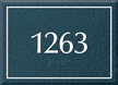 Room Number Sign