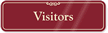 Visitors Sign