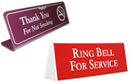 Showcase? Desk Sign