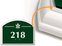 Contour Door Sign
