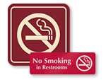 Designer No Smoking Signs