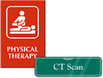 Medical Facility Door Signs